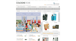 Desktop Screenshot of colognestore.com